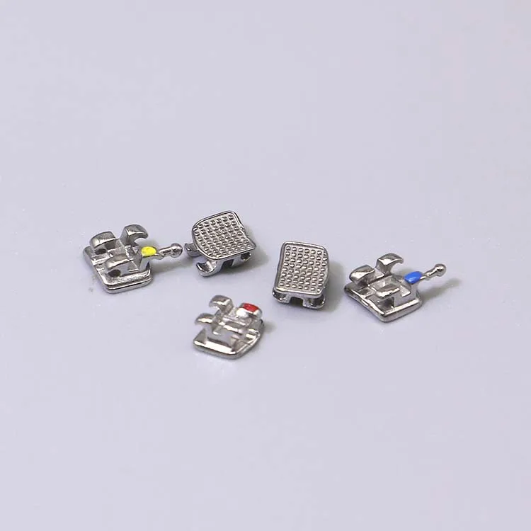 China orthodontic 3 hook bracket dental metal materials manufacturer