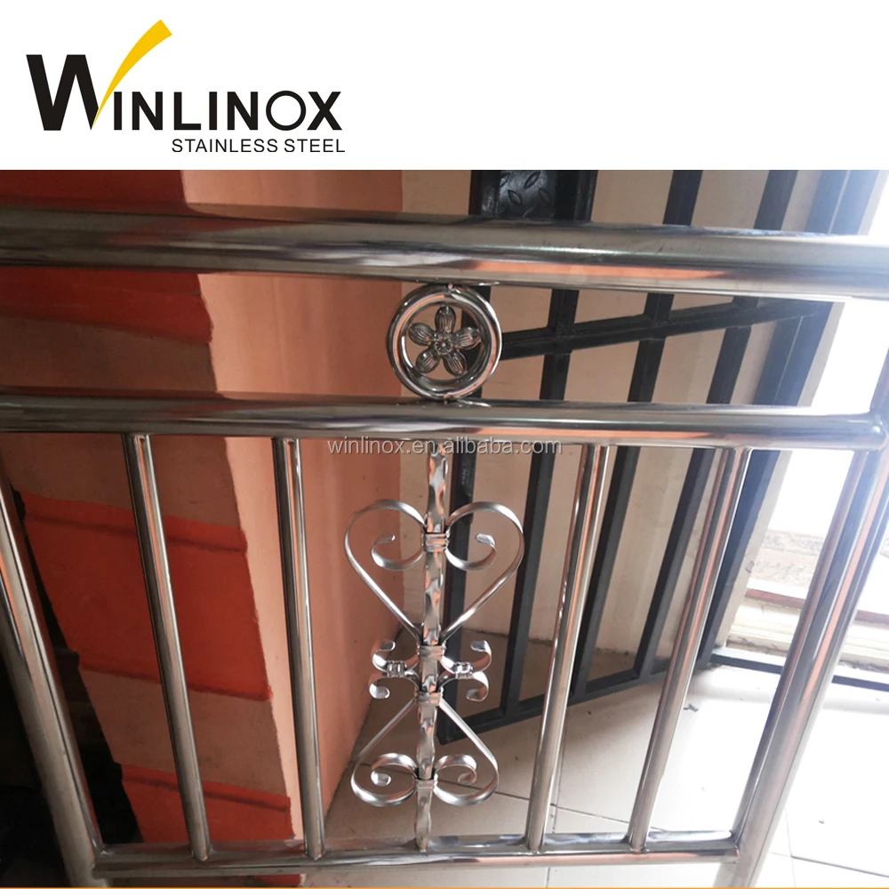 Winlinox steel railing accessories door and window grill design
