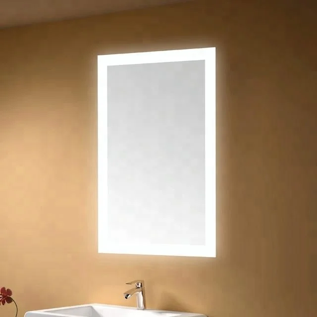 
Factory Touch Switch Rectangle Smart Beauty Wall Bathroom With backlit Led Mirror 