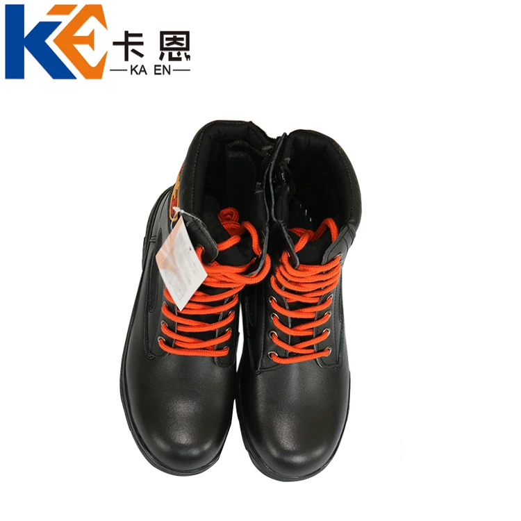 New Style Fireman Rescue Leather Boots For Safety Working