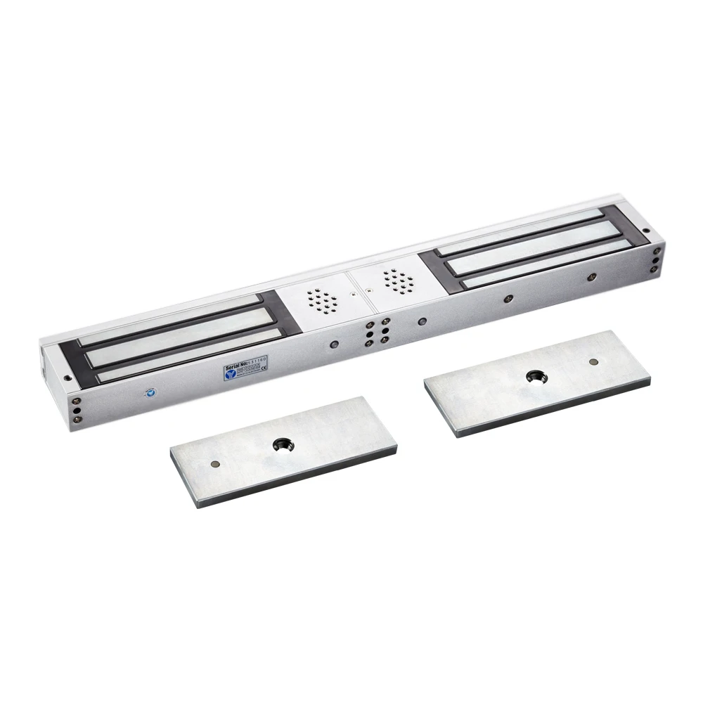 Electromagnetic lock for Double door with Buzzer(1200lbs) YM-500DBZ
