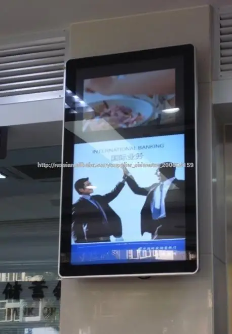 настенный 55-дюймовый сеть LCD Wifi вывесок для цифровых поп-видео