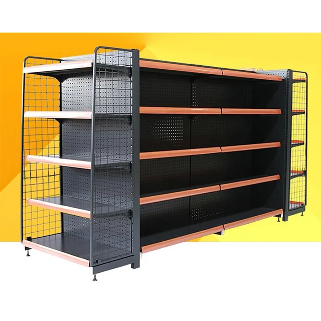 Rtls retail shelf system gondole rayonnage gondola shelving