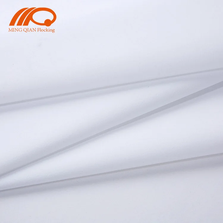 White Velvet Fabric For Box Lining