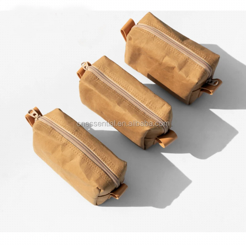 New novelty custom washable paper pencil case bag for teenagers