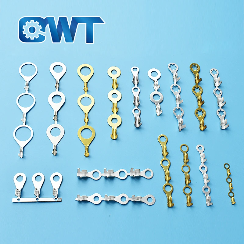 QWT с кольцевым пайки не изолированных обжимных разъёмов, кабель для быстрого отсоединения, круглые обжимные инструменты для нар