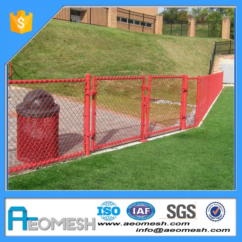 AEOMESH Guangdong hot selling cheap 7ft and 9 gua chain link fence kenya