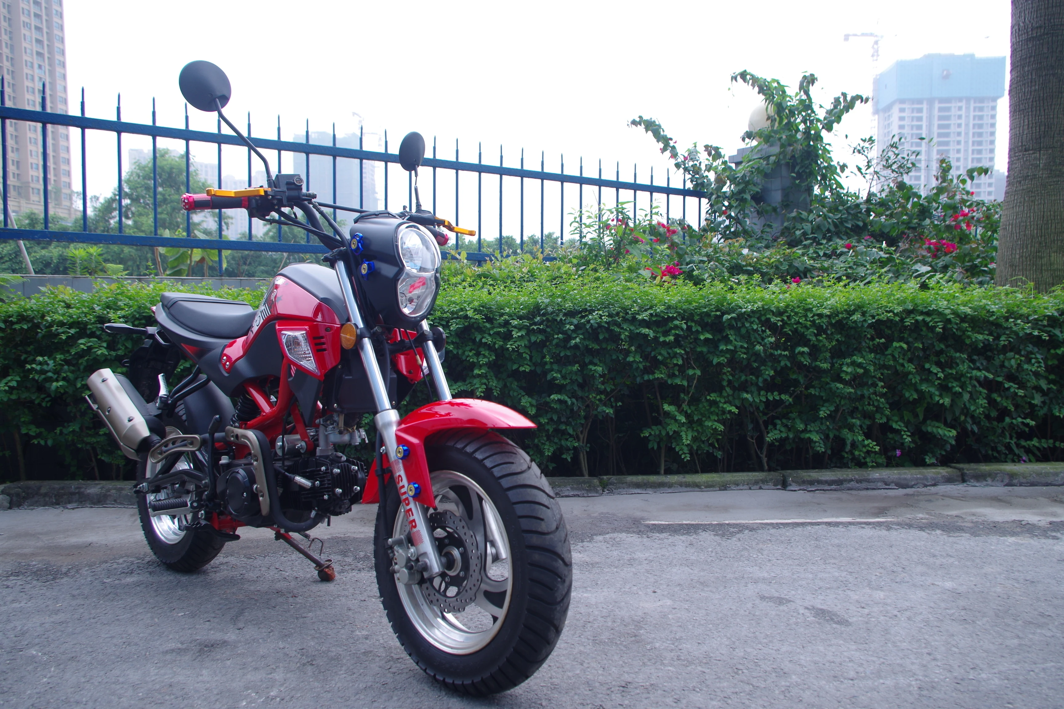 China attractive price street bike motorcycles chopper 110cc