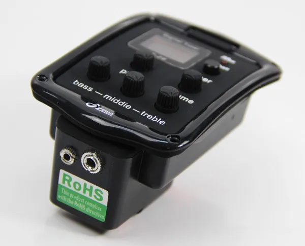 
4- band acoustic guitar equalizer 