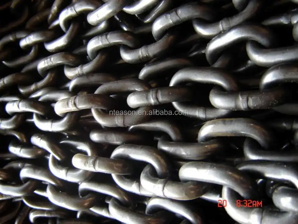 100 Grade alloy steel high strength lifting chain 25%strongerthan G80 chain