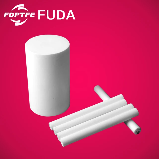 
high temperature resistant corrosion resistance non sticky plastic ptfe rod 