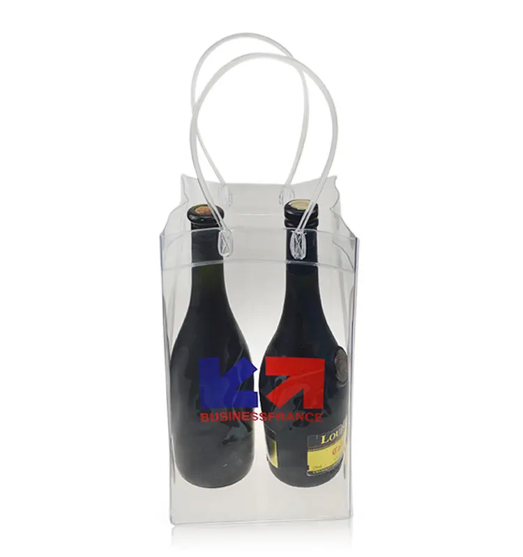 Ice bag for 2 bottles cooler bag for 2 bottles, icebag