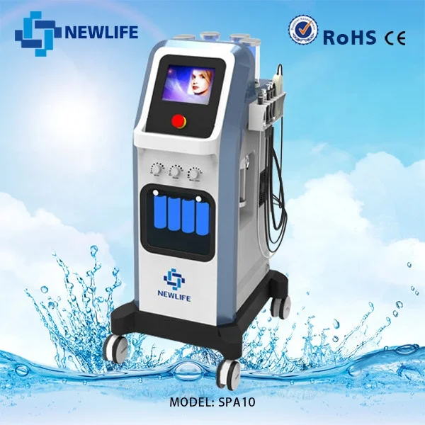 NL-SPA10 High Performance 8 bar Oxygen Jet Peel Machine 7 in 1 effective on skin care