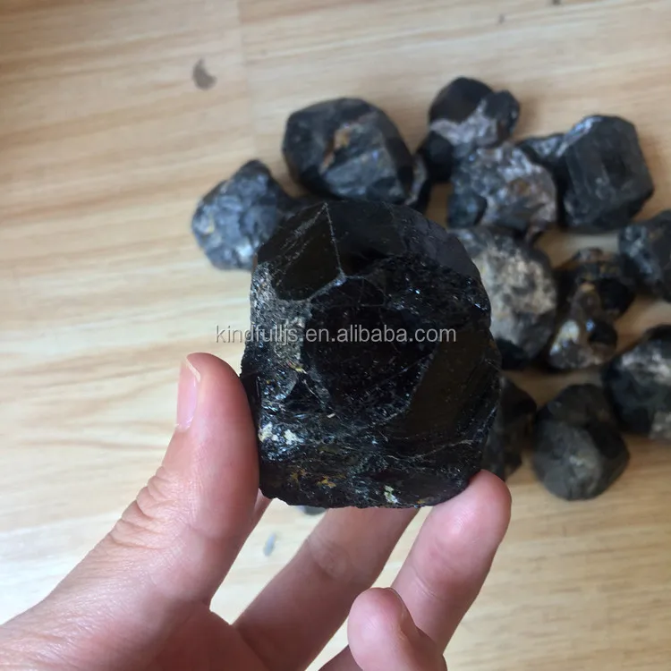 Natural Black Tourmaline Rough Stone Price Crystal Mineral Ore For Sale