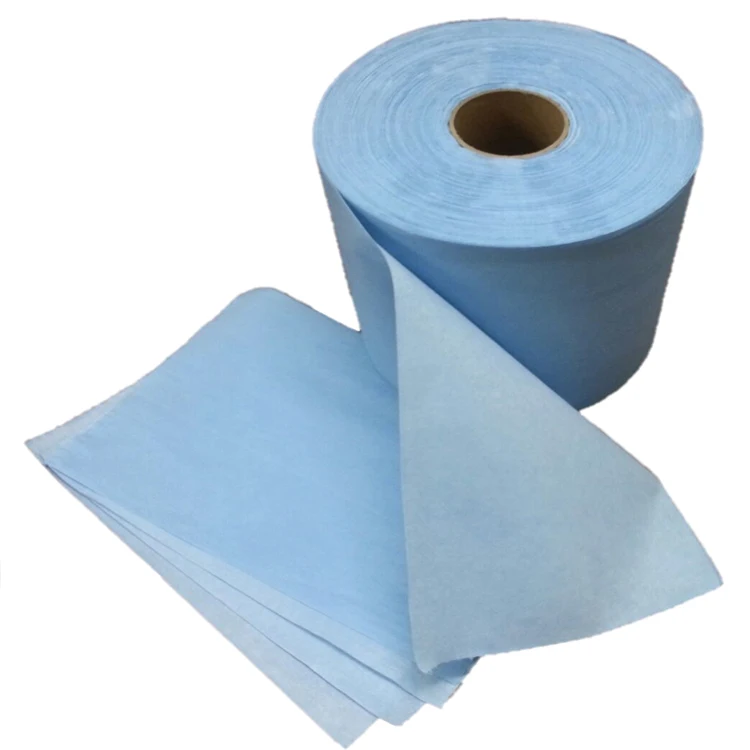 Spunlace woodpulp nonwoven dry cleaning wipes for automotive industry