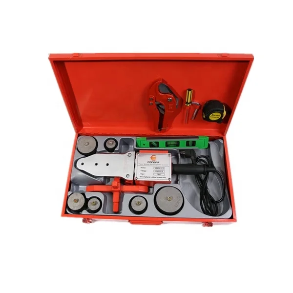 CF63-A5-A 20-63mm red Aluminium support double hot sale ppr+welding +machine