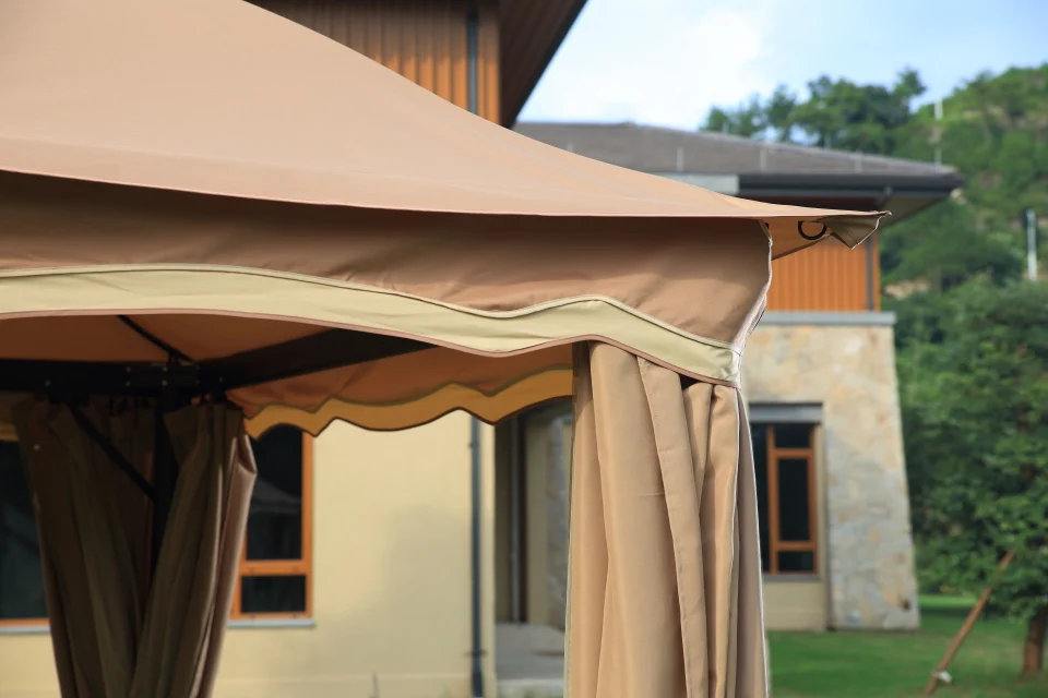Chinese pavilion garden gazebo steel gazebo canopy