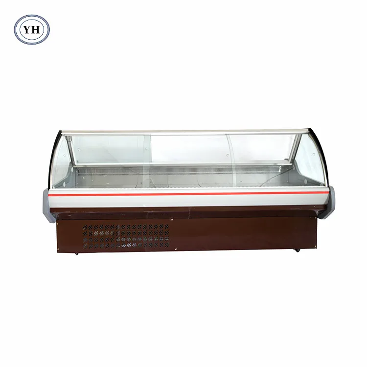 Custom Haipeng Deli Display Refrigerator Cooked Food Display Counter showcase