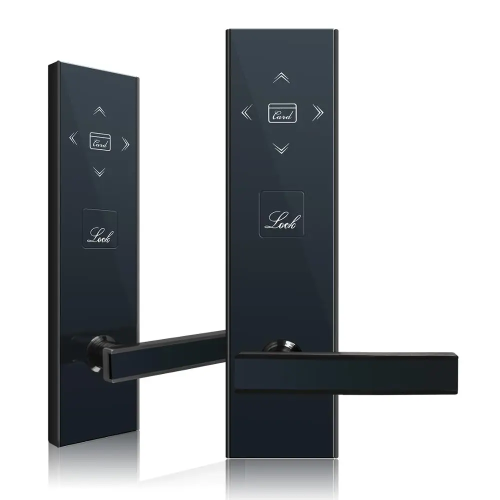 Security EU/US Morise Electronic Smart Key Card Reader Door Lock for Hotel/Apartment with Free Software