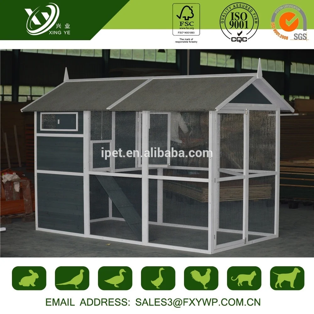 China export deluxe wooden cock cage for sale