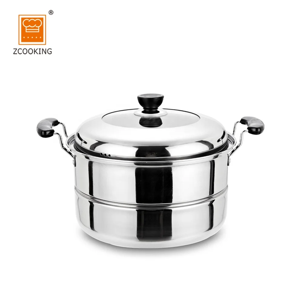 Wholesale 304 Stainless Steel Milk Heating Cooking Pot With Glass Lid