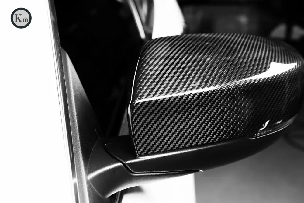 Км для Maserati Ghibli Quattroporte углеродного волокна зеркала заднего вида зеркало корпус паста Стиль 2017-up M156 M157