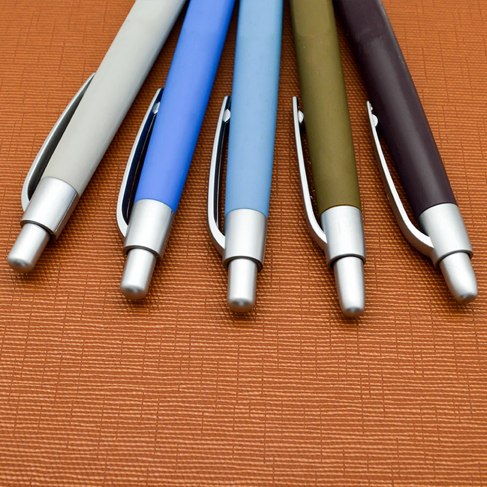 Good soft rubber finished hot sell Plastic Pen Stationery for Promotional Items