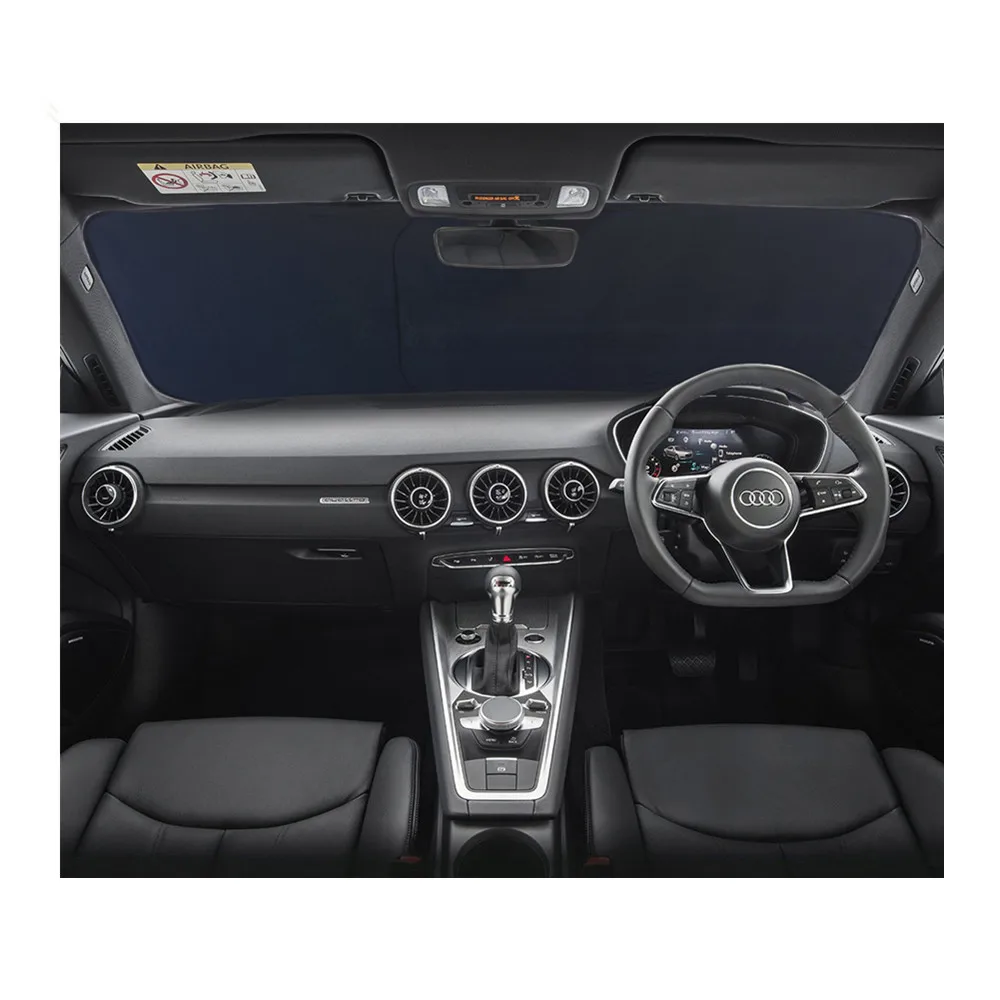 Windshield Sun Shade Universal Hassle-Free Car Sunshades Keep Your Vehicle Cool UV Sun and Heat Reflector Standard Medium Large