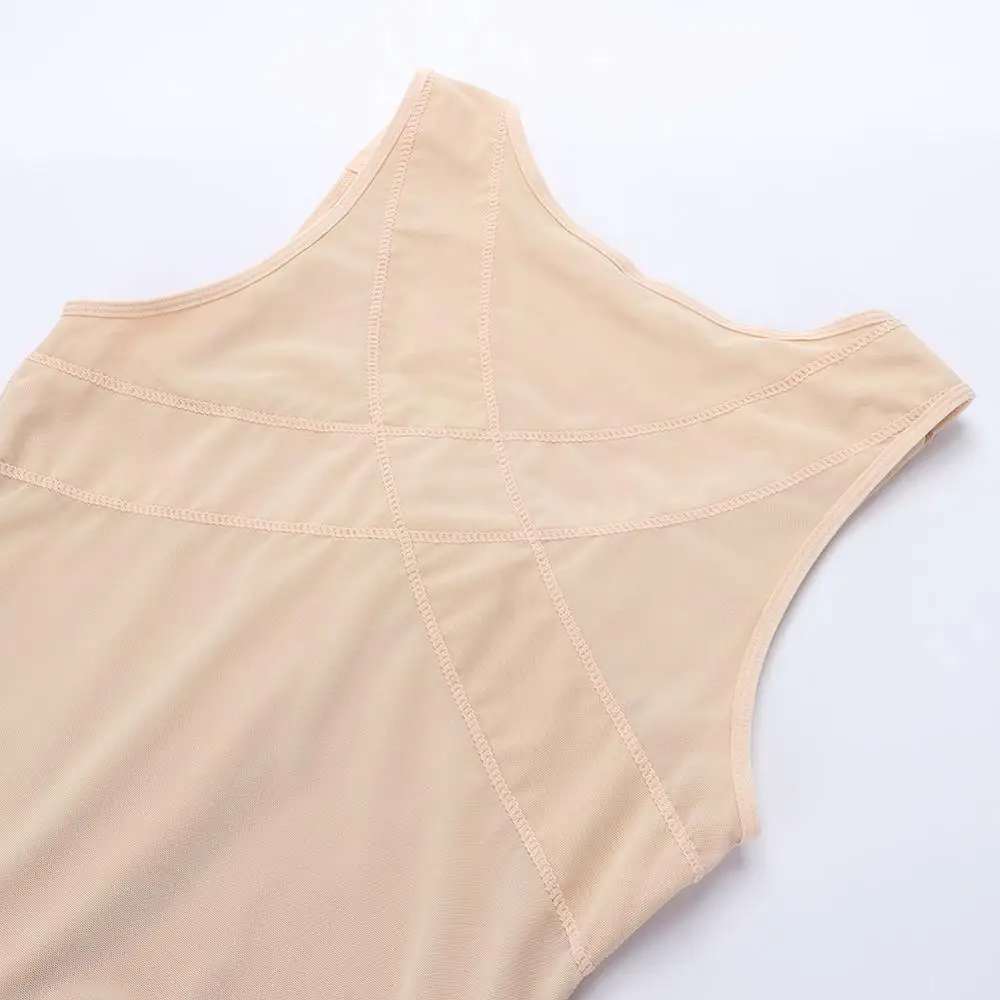 Белый мужской Сращивание для мужчин похудения Shaper костюм рубашка с короткими рукавами выше мощность средства ухода за кожей