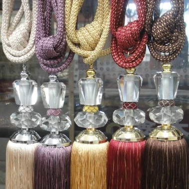 
Bedding curtain decoration colorful polyester made tassel fringe 