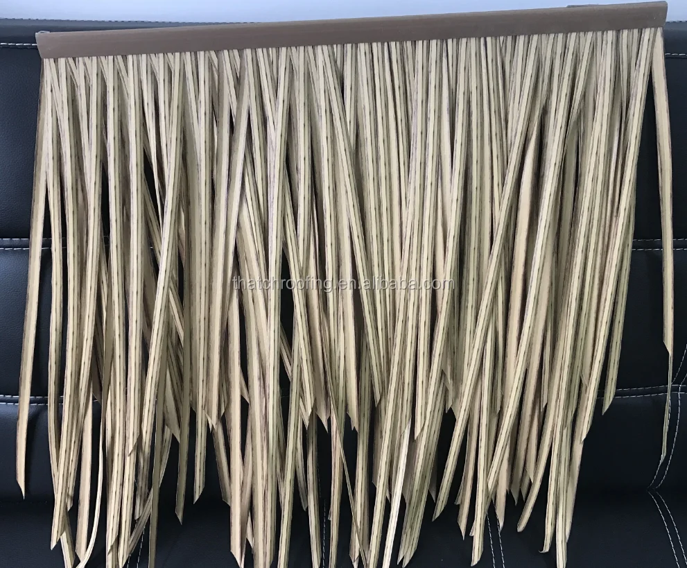 
High quality good flexibility synthetic thatch roofing 