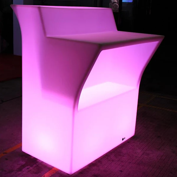 Illuminated LED Bar Table Furniture