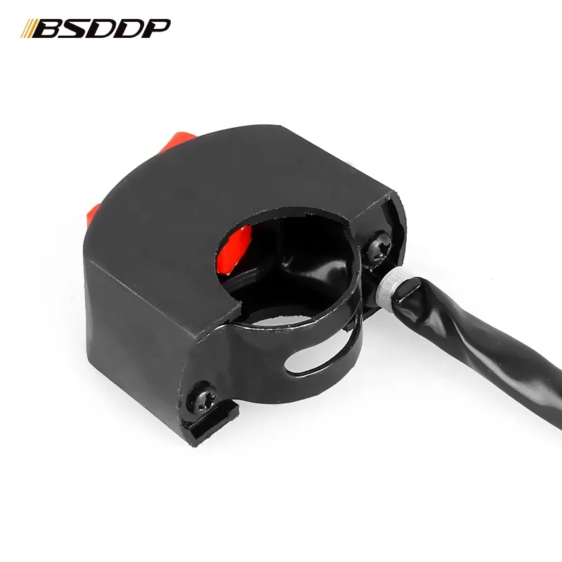 Motorcycle switch mountain bike electric car faucet two-line  flameout  headlight modification