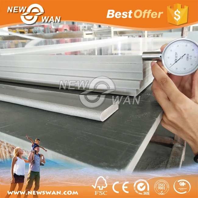 
High Density Rigid PVC Foam Sheet / Forex / Celuka PVC Board 