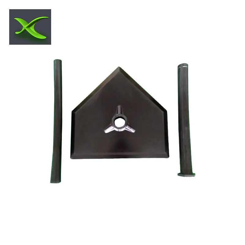 
High quality injection molded vulcanized rubber heavy duty one 1 position baseball batting tee for training 