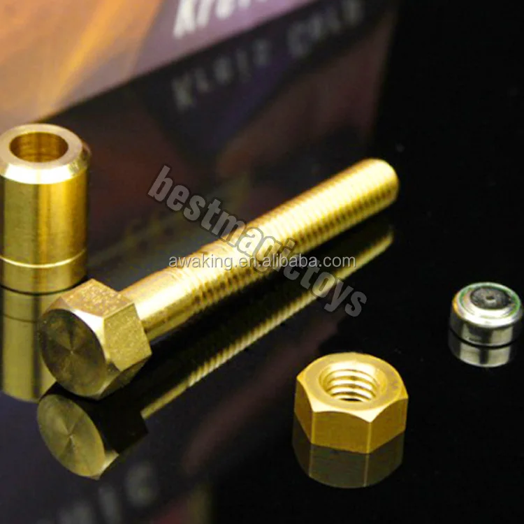 High Quality Nut Off Bolt Screw Close-Up Magic Trick Micro Psychic Super Ultimate Rotating