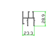 
mauritius aluminum window door profile aluminium price per kg of aluminum profile for door and window 