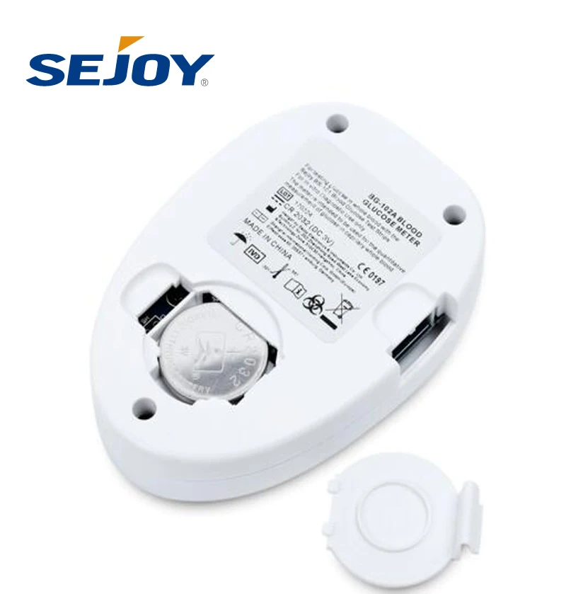 Portable Case Free Test Strips Custom Blood Glucose Meter