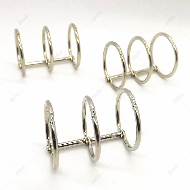 Канцелярское кольцо с календарем и тремя отверстиями