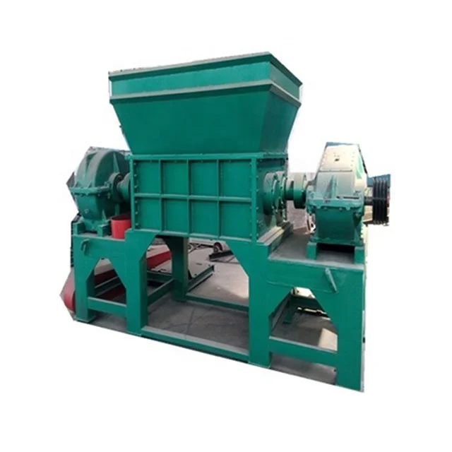 Двойной вал промышленных измельчитель металлолома механическая машина измельчитель