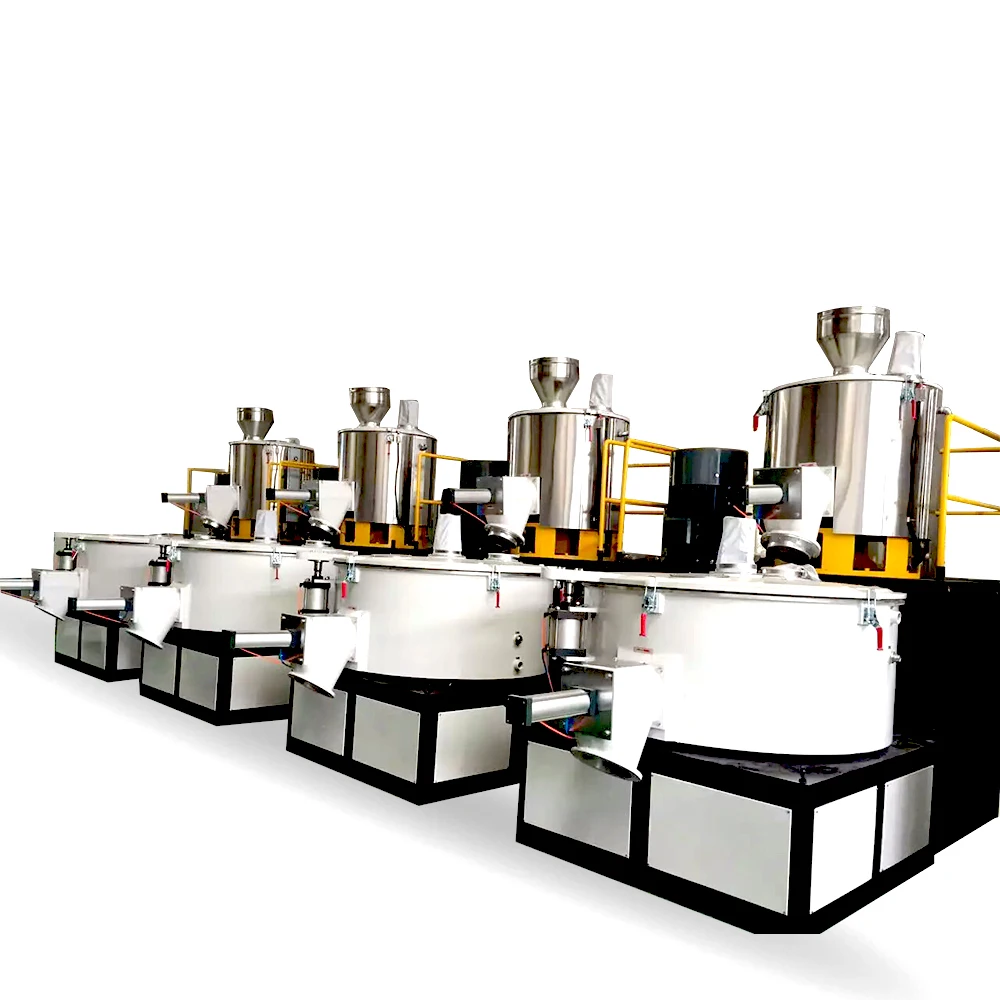
Cost-effective plastic PVC resin turbo mixer machine with ABB inverter control 