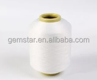 
Top quality white/black spandex covered yarn for weaving 