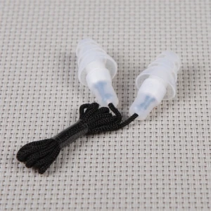 Noise reduction hearing protection silicone music earplug with filter