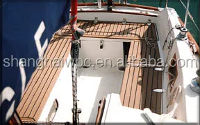High quality with synthetic teak boat decking