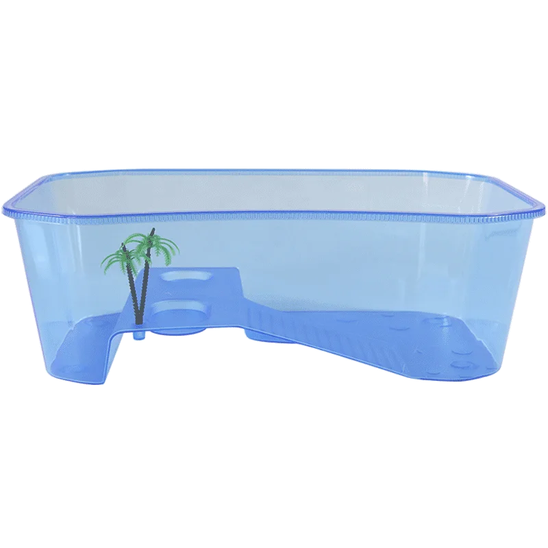 NOMOY PET wholesale hot sale extra large PP plastic open turtle tank box aquarium NX-11 XL