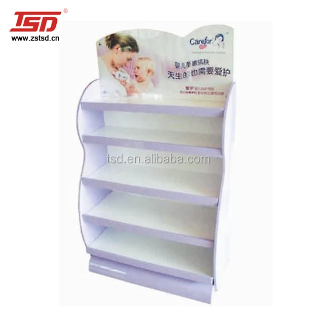 Custom baby nipples display racks Metal display stand for baby pacifiers baby products display stands