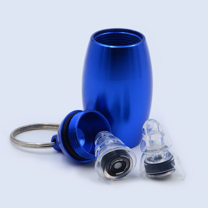 Factory Selling Noise Reduction Earplugs for Safety Soundproof High Fidelity Silicone Musician Ear Plugs Ear protector ear plugs