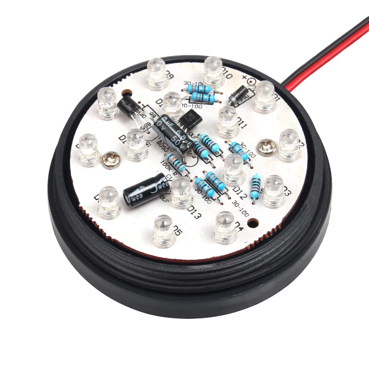 Red Fire Alarm Strobe Light LED Warning Light