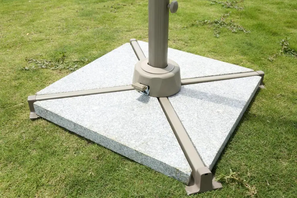 Good Quality Multi-position Restaurant Terrace Garden Outdoor Roman Umbrella