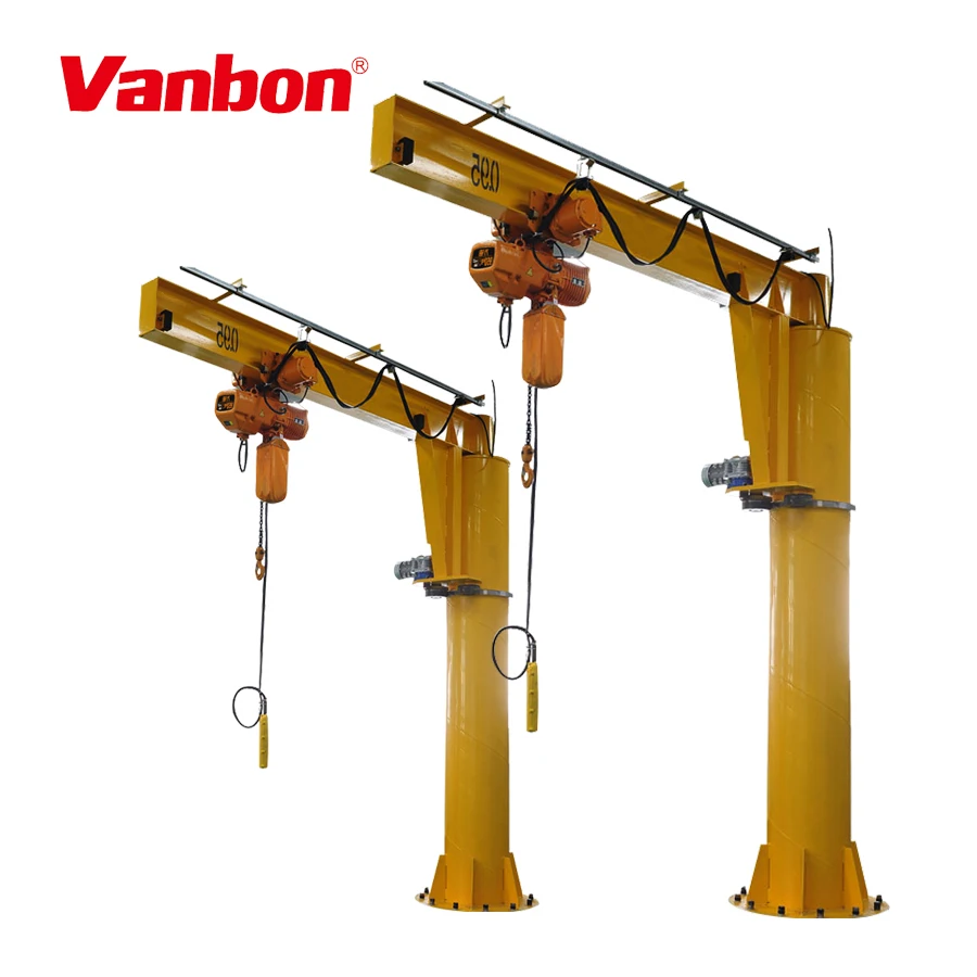 Напольный поворотный кран VANBON тонны 1 тонна 2 тонны 3 тонны 5 тонны